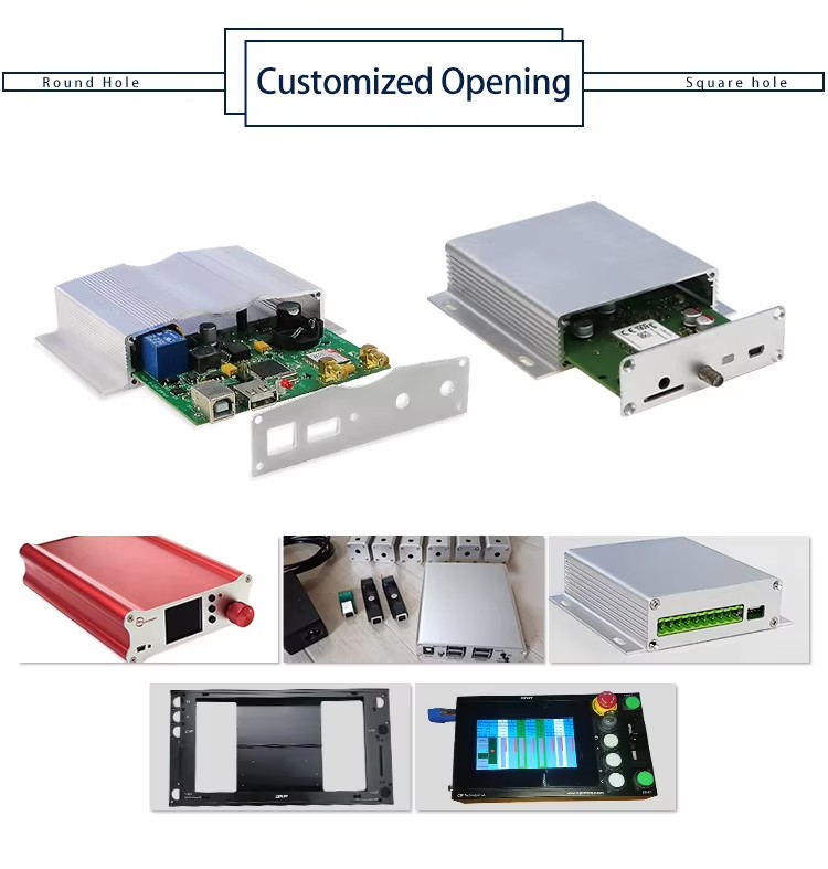 Water Proof Box Aluminum Enclosure Waterproof Ip68 Equipment Portable Junction Housing 4Wd Battery