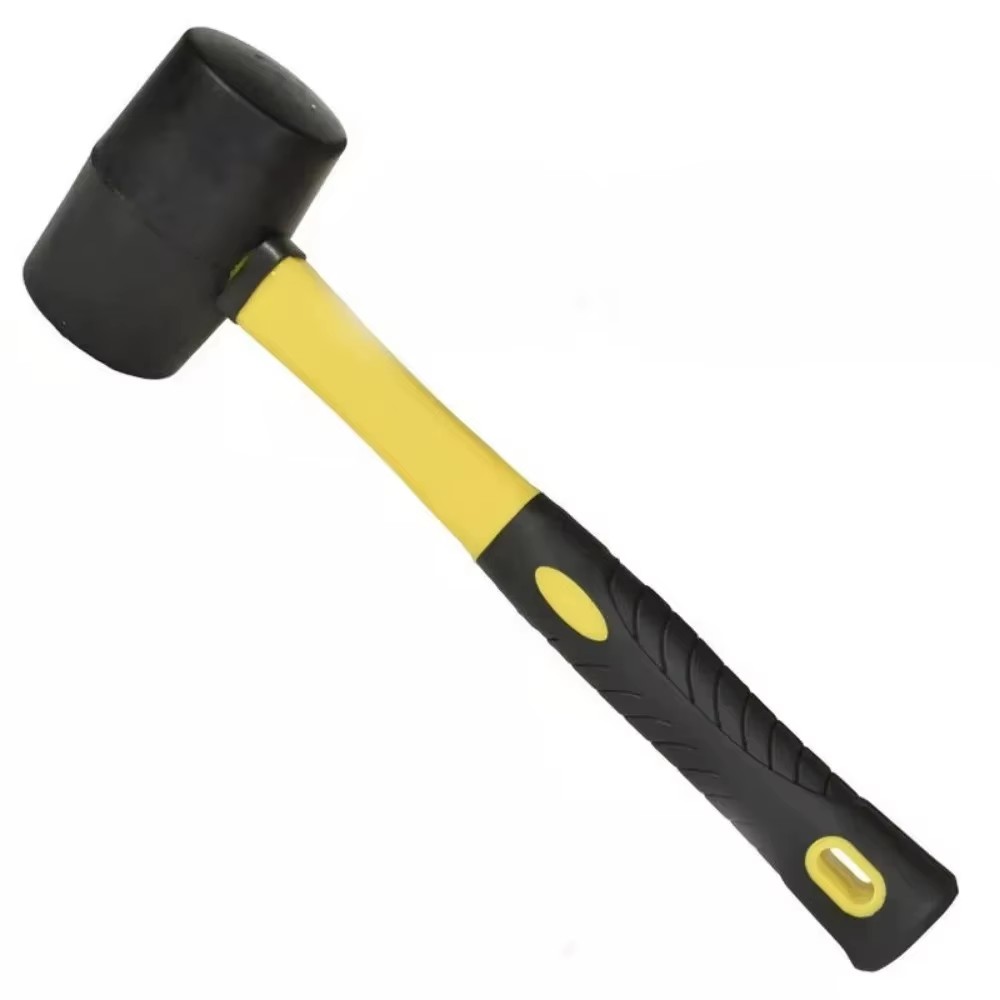 300#-1000# Jewelry Rubber Mallet Hammer Flat Top Rubber Mallet for Metalworking Crafting Repair Engraving Tools