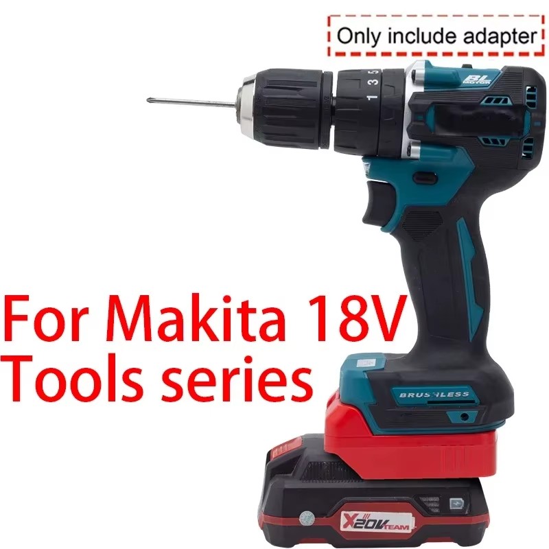 Adapter for 18V Li-ion Tools to Converts to Lidl Parkside X20V Li-ion Battery Adapter Power Tool Accessories