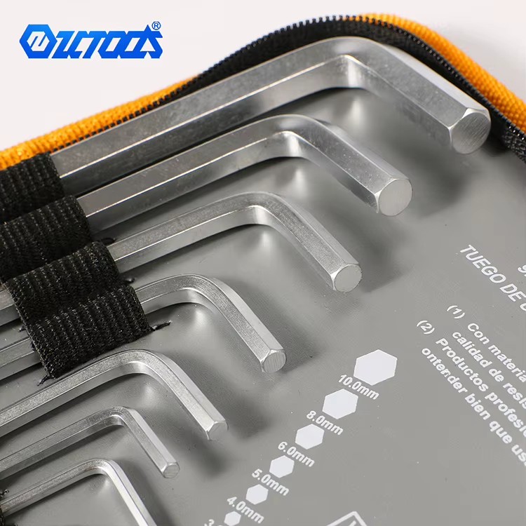 Qixin Star and Hex End Point 20PCS L-key Allen Hex Key Wrench Extra Long and Short Magic Wrench