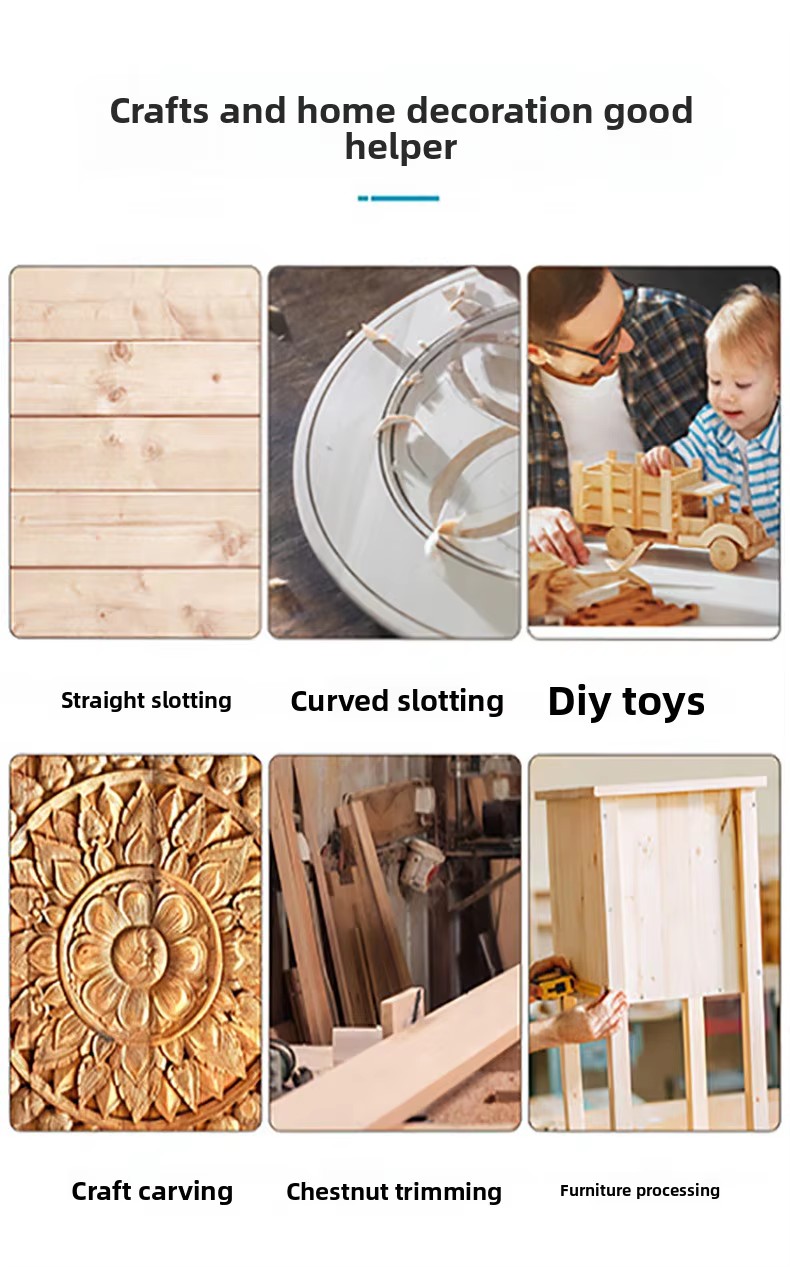 Diamond Steed Industrial Grade Electric Wood Router Variable Speed Engraving Trimming Functions Multi-Function Mortise Lock 5 6