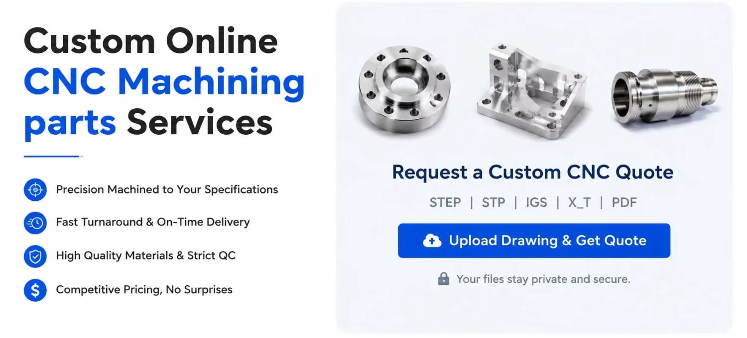 Custom CNC Machining Parts Metal Titanium Brass Stainless Steel Aluminum Precision Milling Turning Services OEM Manufacturer