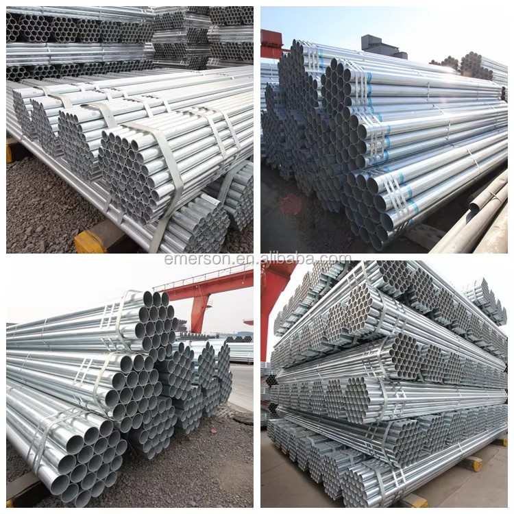 Supplier ASTM Certified 1.5 Inch 10 Inch Galvanized Schedule 40 Seamless Steel Pipe with Bending Cutting Welding Services