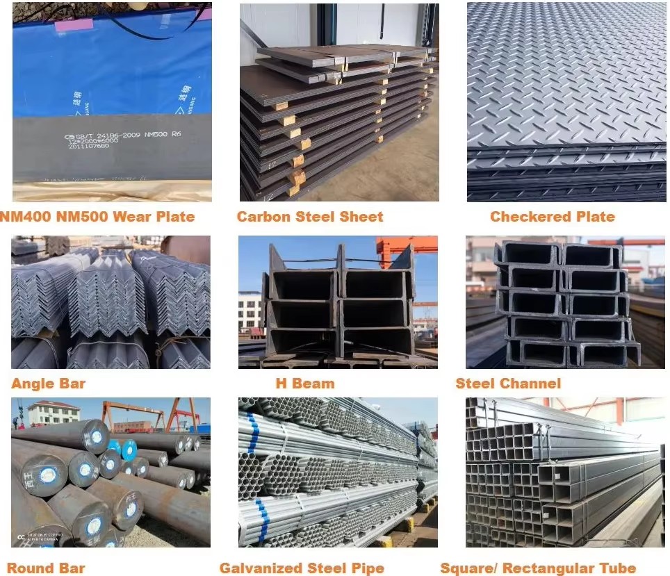 A36 S235jr S275jr Ss400 St37 Ms Mild Iron Checkered Metal Cold Hot Rolled Carbon Steel Sheet Plate Coil Price for Building