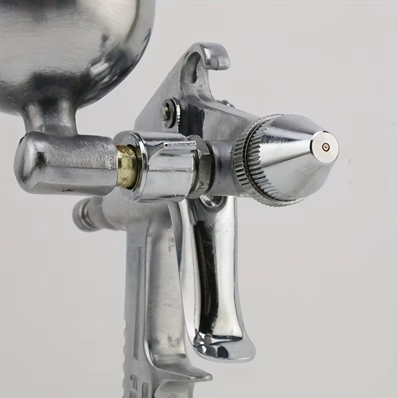 K3 Mini Pneumatic Air Brush Paint Sprayer 0.5mm Durable Aluminium Alloy Tool Gravity Feed 100ml Capacity 100ml/min Flow Rate