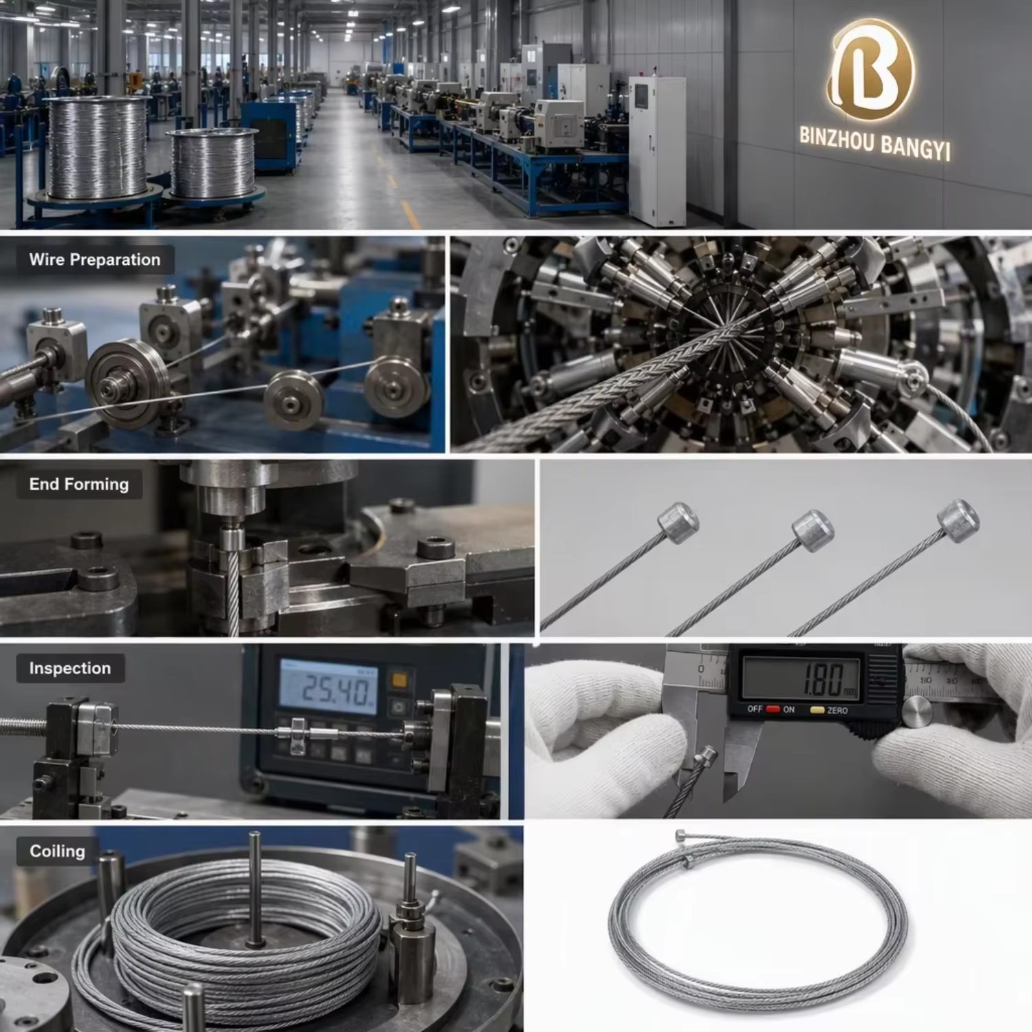 High Tensile Steel Wire Rope for MTB Brake Systems - Smooth Pull Precise Control for Professional Cycling