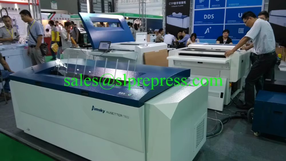 2021 NEW MODEL AMSKY T832 Thermal Ctp Machine WITH V6 Laser LASER DIODE Factory Directly Price