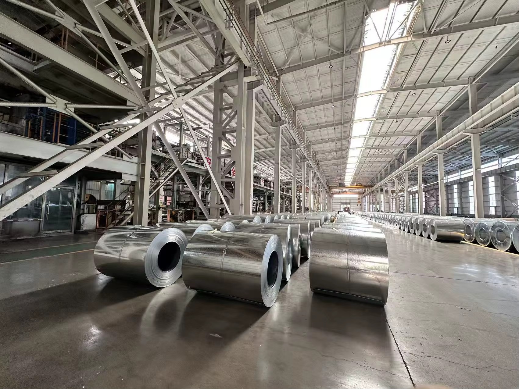 A653 Galvanized Steel Coil Dx51d 3.1-5.0mm Full Hard for Roll Forming Galvanized Steel Strip Coil Gi Metal Strip Gi Steel Coil