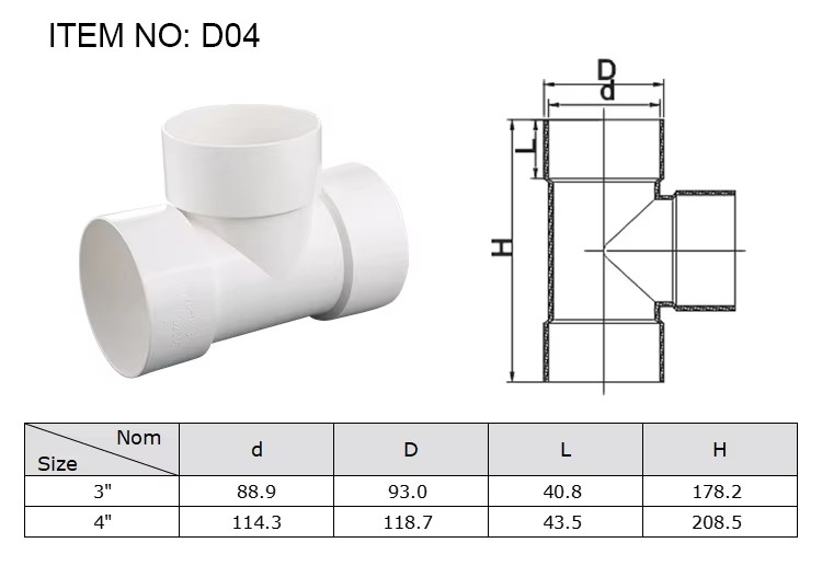 We Have All the Pipes and Fittings You Want at a Favorable Price Pipe Pvc Fitting 3ways 12mm