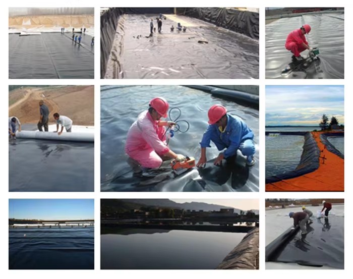 Geomembrane 0.5mm HDPE Geomembrane Liner Low Prices