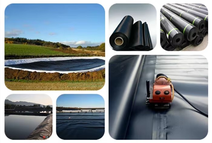 Dam Liner Epdm Blue Pond Liner Epdm Hot Water tank Liner Factory Price Fish Farm Geomembrane