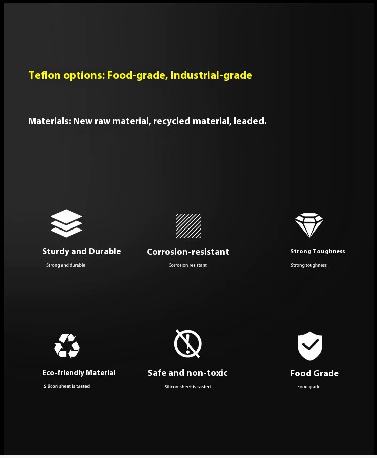 STR Customized Zero-Cut High Temperature Resistant PTFE Sheet & Rod
