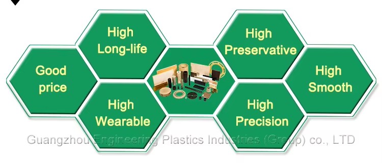 Custom Pure Plastic Heat Resist Wear Resistance Polyurethane Rod Hard Pu Rubber Bars