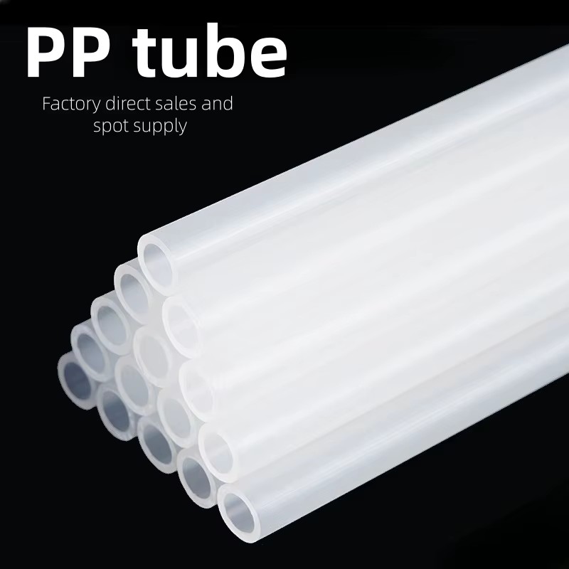 Customizable PP Tubes OD2mm-50mm Clear Tube Durable 500mm Length Plastic Polypropylene Tube Sample Available for Industrial
