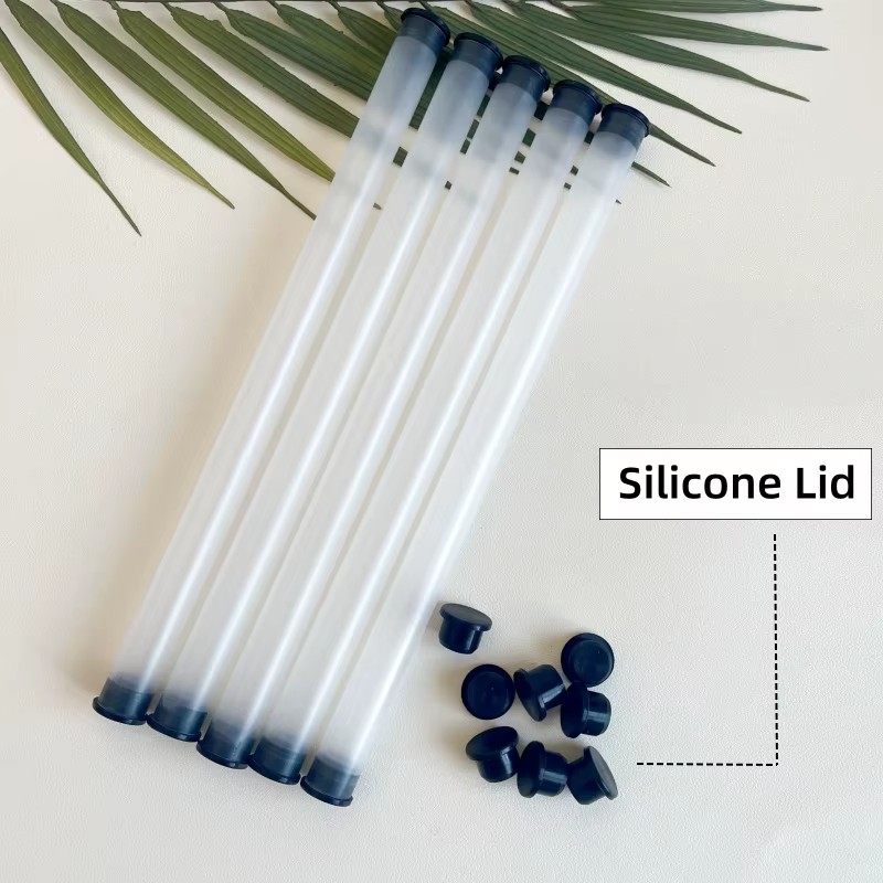 Customized 20ml PP Sauce Packaging Tube with Screw Cap for Sushi and Soy Sauce