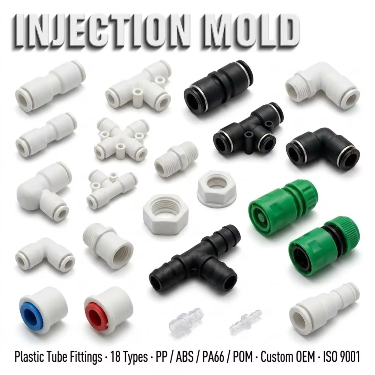 Manufacturer High Precision Plastic Injection Mold Making PVC PE PP Custom Elbow Pipe Fitting Mould