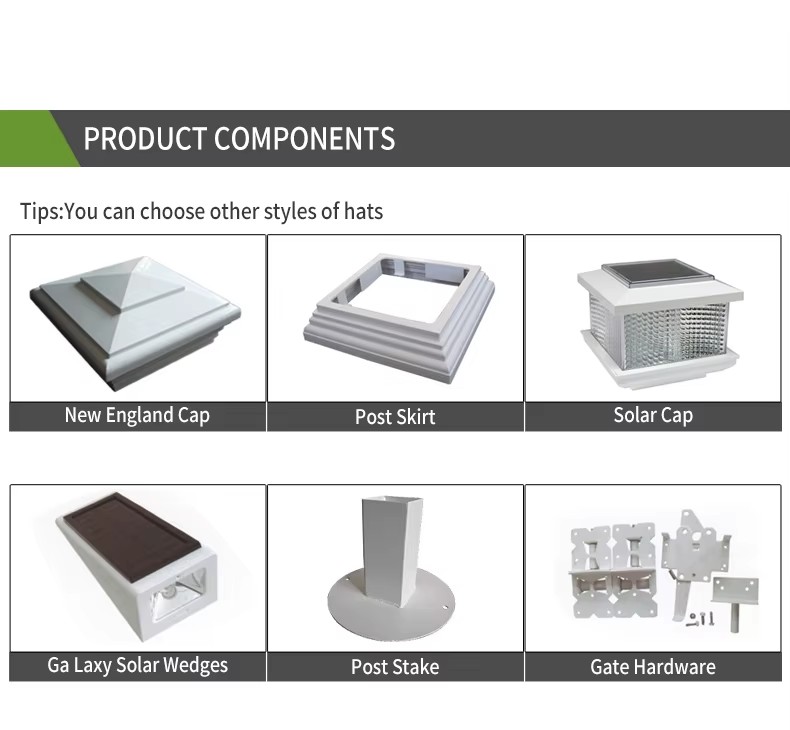 Our Preferential Price Gives You All the Fences You Want 4x8 Vinyl Fence Panels Plastic
