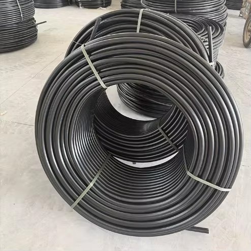 HDPE Electrical Conduit Pipe Electric Duct Tube Black Plastic Pipe Rolls