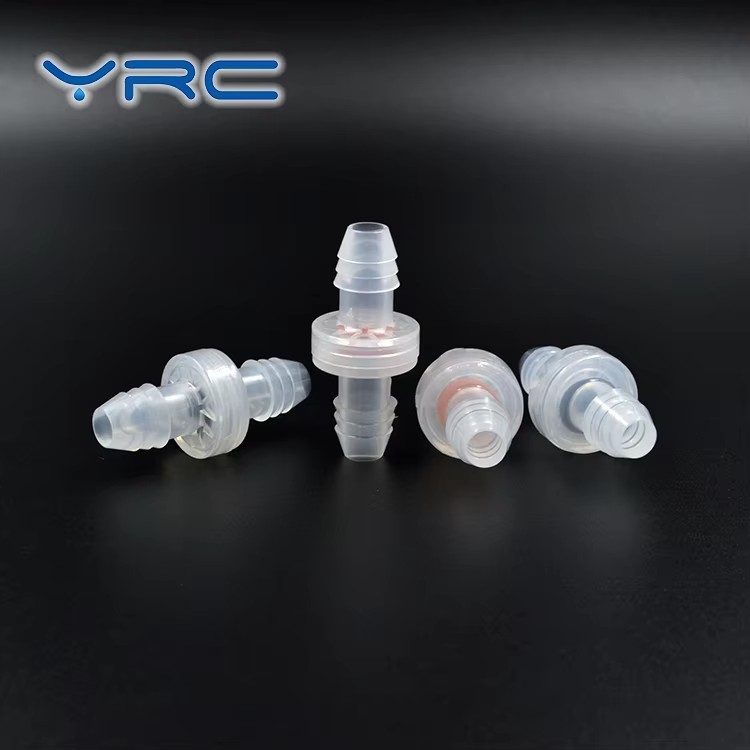 3/8" Mini PP Diaphragm Silicone Check Valve for Gas and Water Flow