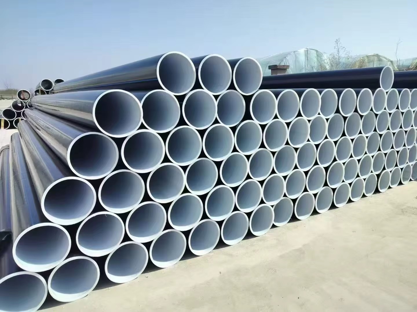 20 Inch Steel Wire Mesh Skeleton Reinforced Thermoplastic Pipe Pe100 HDPE Composite SRTP High Pressure 25 Bar Model 50-800
