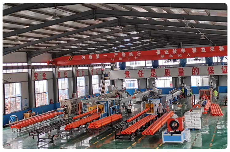 High Quality Factory Price Orange MPP Power Cable Conduit Pipes Durable High Performance Underground Plastic DN75-DN315