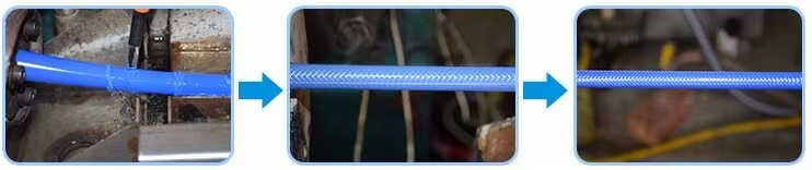 Anti · twisting PVC knitted reinforced garden hose