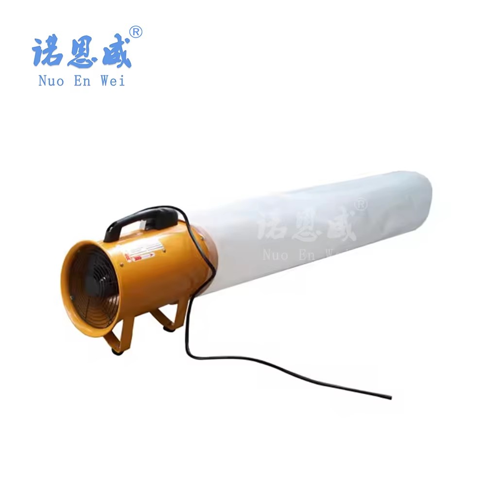 Wholesale High Quality PE Film air Duct Environmental White Color Polyethylene Exhaust Hose