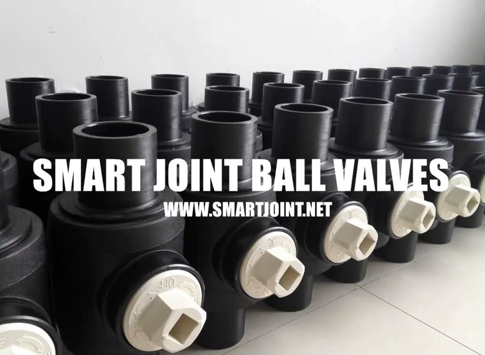 HDPE Butt Fusion Pipe Fittings Ball Valve for Gas Supply 160mm