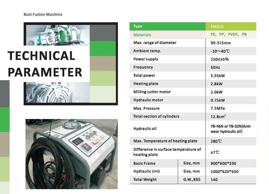 Smart Joint Hydraulic Butt Fusion Machine