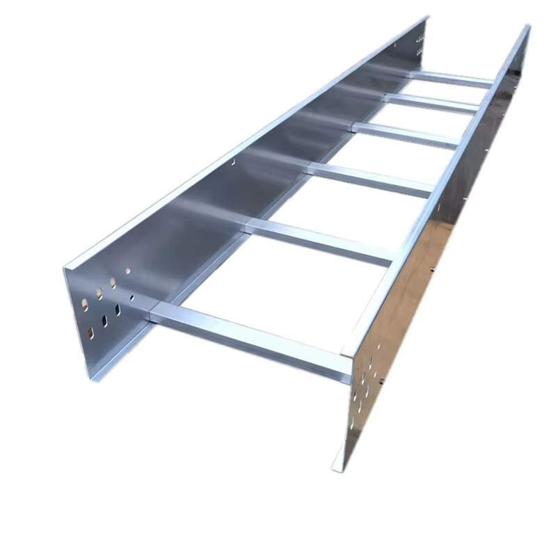 Wholesale SHEN LIAN Brand Hot-dip Galvanized Ladder-type Cable Tray with 1-2mm Cable Capacity Customizable Manufacturer