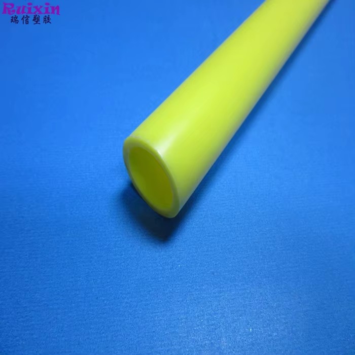 Customized HDPE Plastic Pipe in Various Colors Extruding Plastic Tubes with Cutting Processing Service