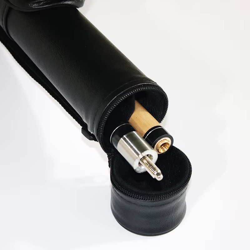 Promotion 1/2 Split Billiard Cue Case Snooker Sport Accessories Round Pool Stick Carrying Bag