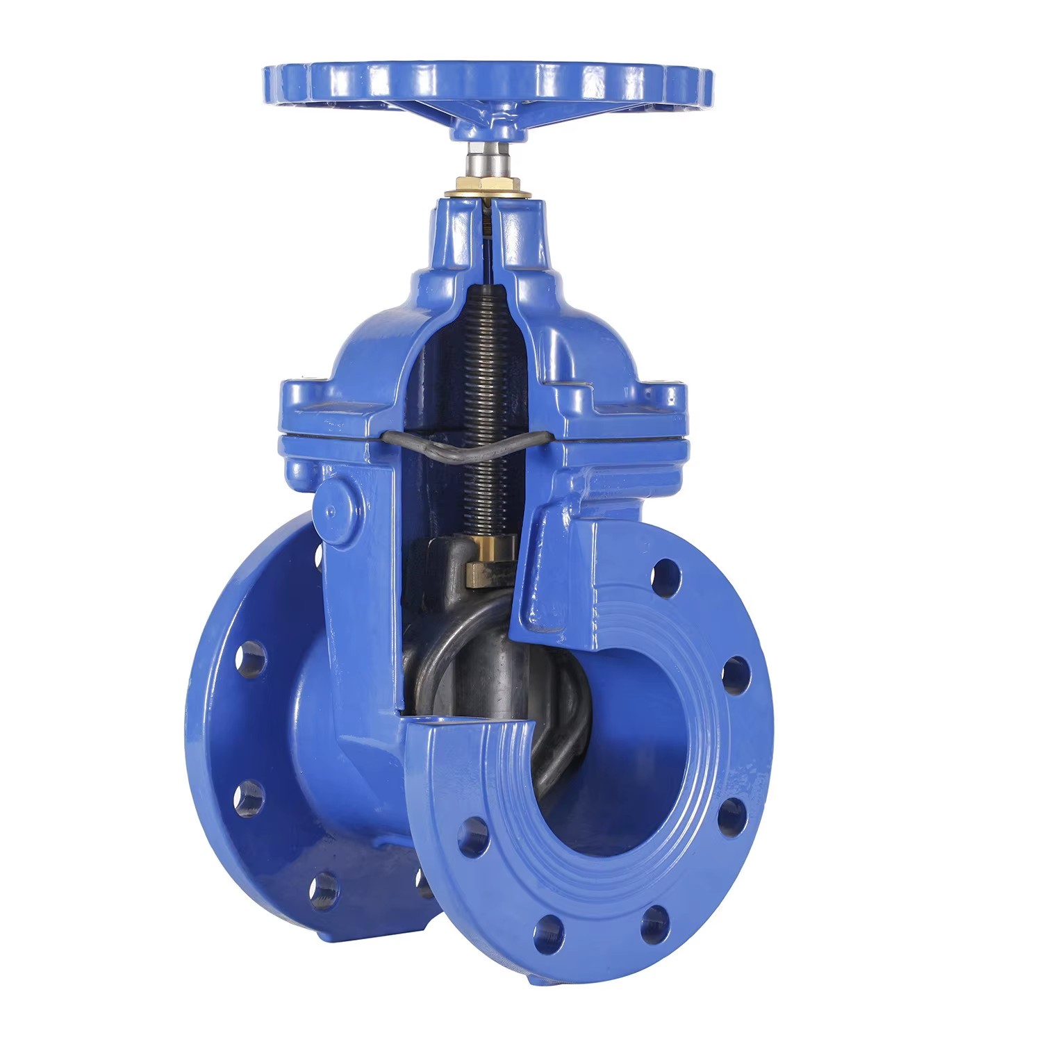 ANSI Standard F4 BS5163 Pn16 Manual 4 6 8 Inch 400mm Rising Stem Ductile Iron Flange Gate Valve ISO9001:2008 CE Certified Model