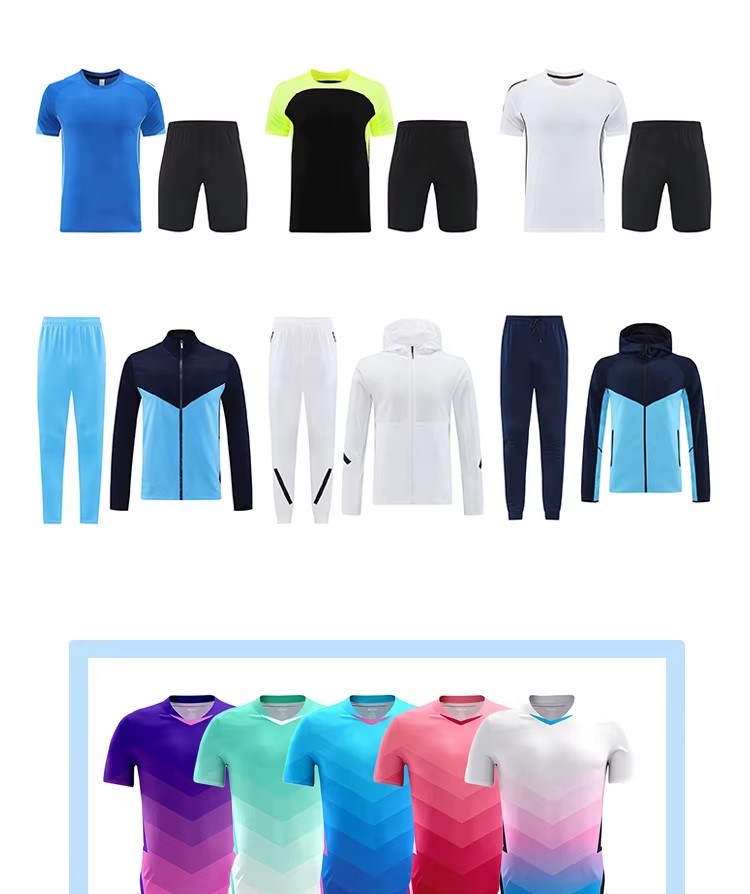 Customized Unisex Soccer Jersey 2025/2026 Player Version Football Uniform 100% Polyester Anti-Bacterial Quick Dry All Seasons