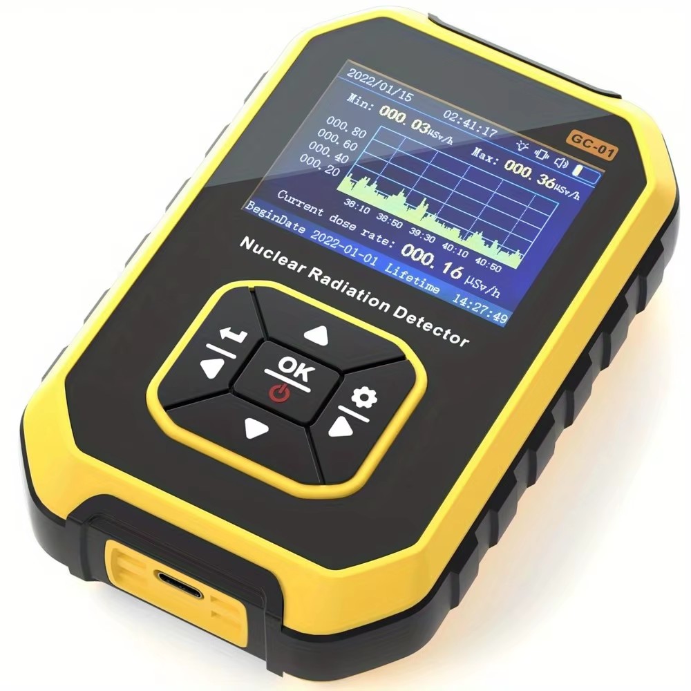 Portable Rechargeable Handheld Nuclear Radiation Detector Dosimeter Beta Gamma X Rays Tester Meter Tools