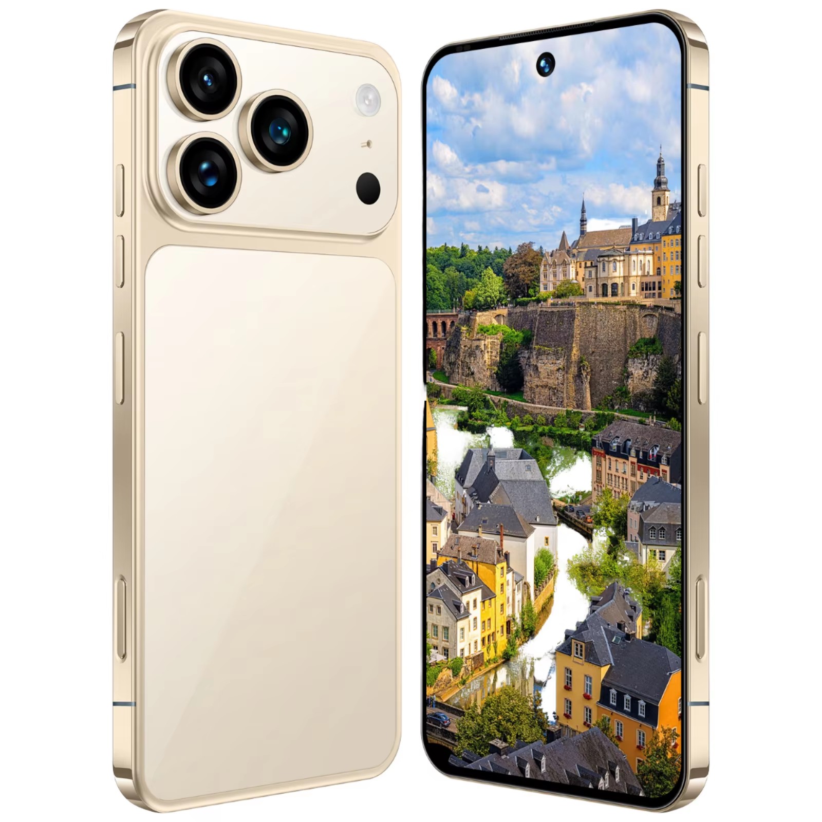 wholesale original 16 pro max 5g smartphone 16GB+1TB Face unlock Global version