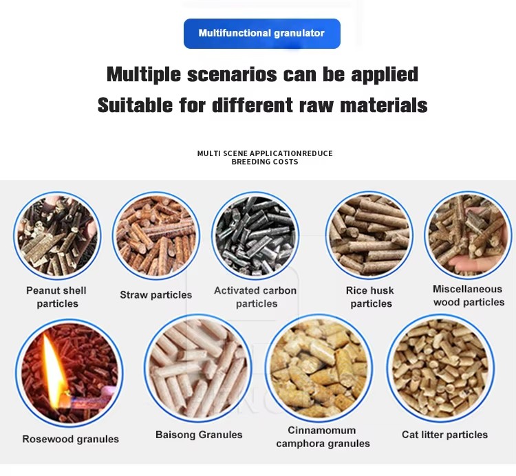 Flat Die Feed Pellet Making Machine