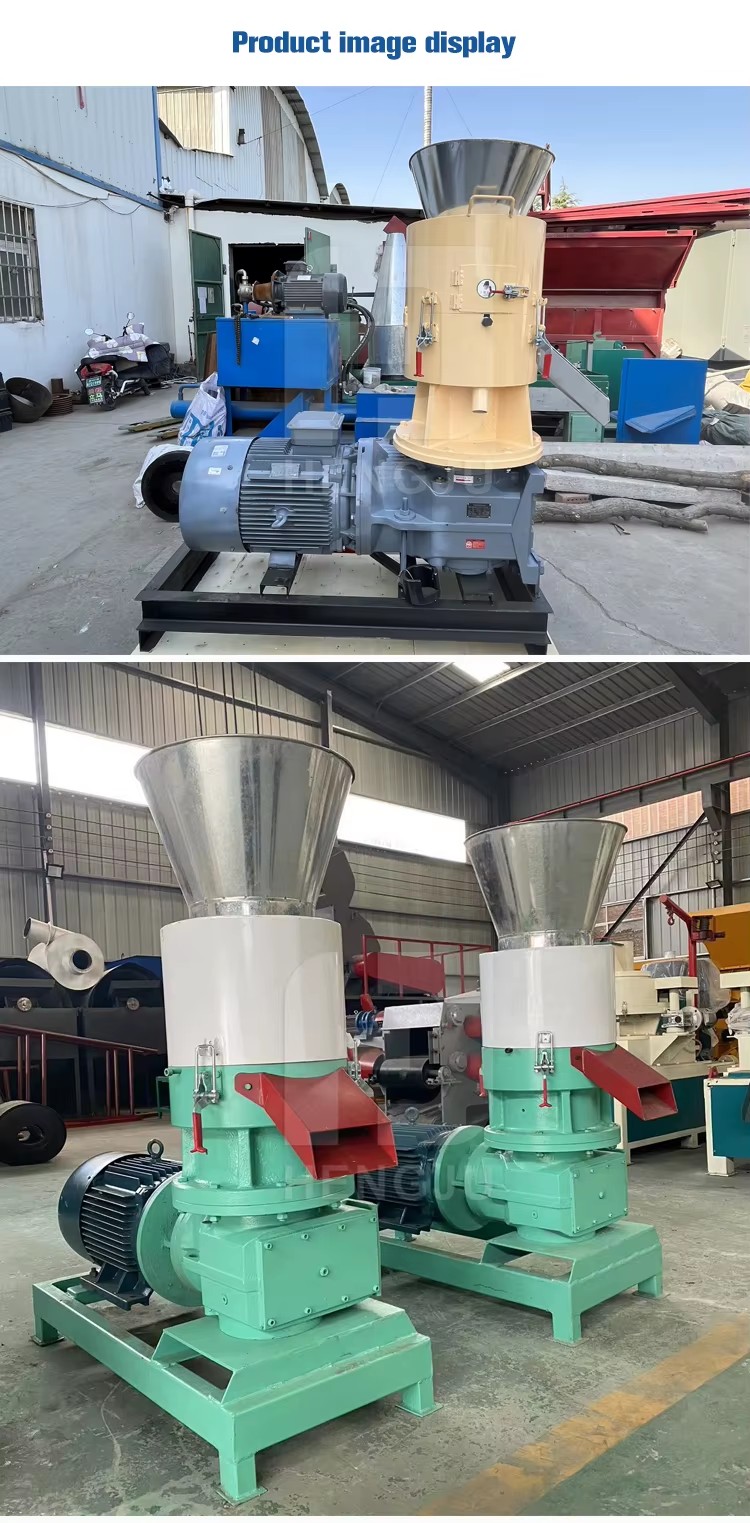 Wood Sawdust Fuel Pellets Mill 100-1000kg/H Biomass Wood Pellet Making Machine