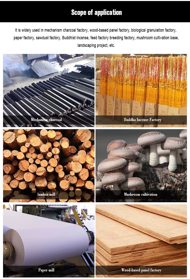 Wood Crusher Machine Industrial Mini diesel Electric Wood Chipper Machine