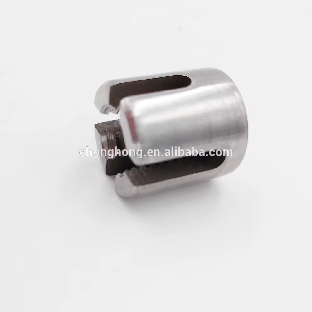 Adjustable Cable Railing Cross Cable Clamps Stainless Steel Cross Rope Clamp for Stainless Steel Wire Rope 2mm 3mm