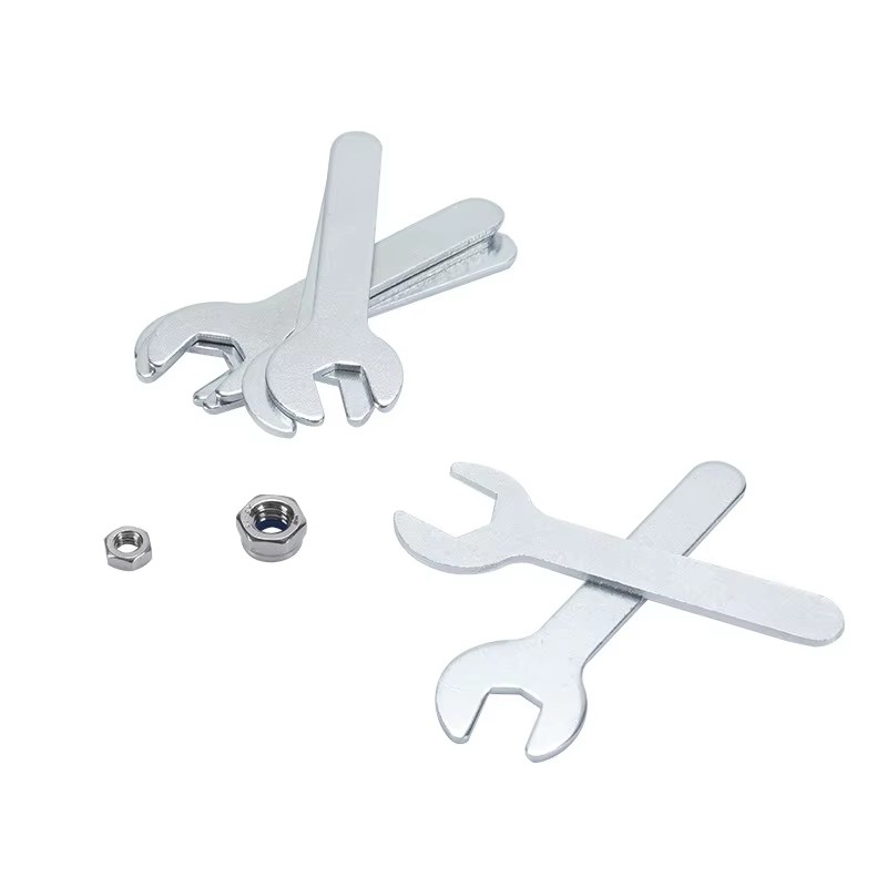 Super Thin Wrench Hex Open End Wrench Galvanized Metal Wrench