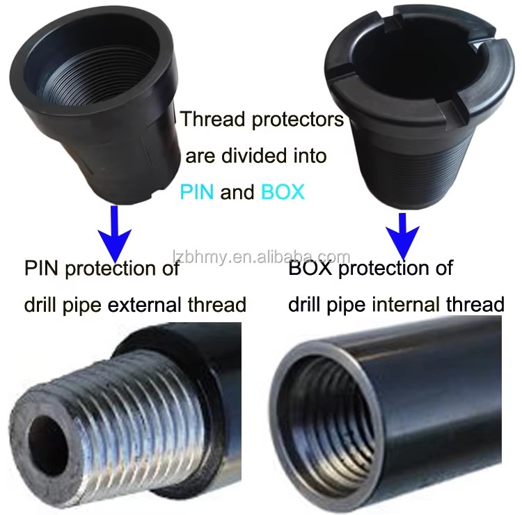Oilfield API Heavy Duty Plastic Drill Pipe Thread Protector for OCTG