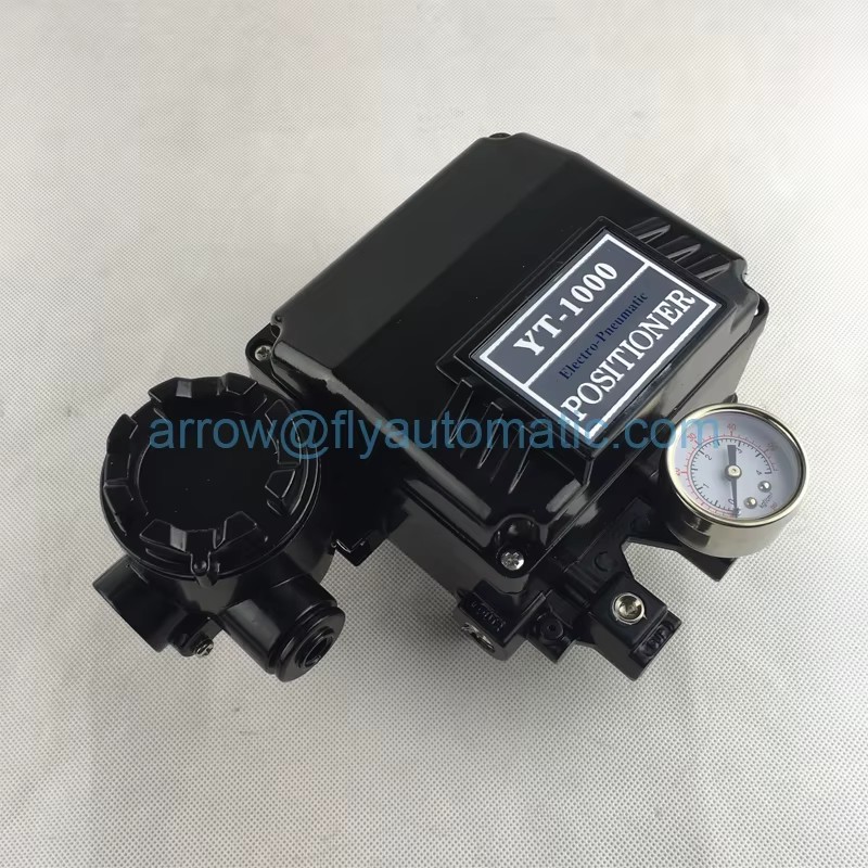 YT-1000L Electro-Pneumatic positioner Linear Straight Stroke Control Valve Positioner