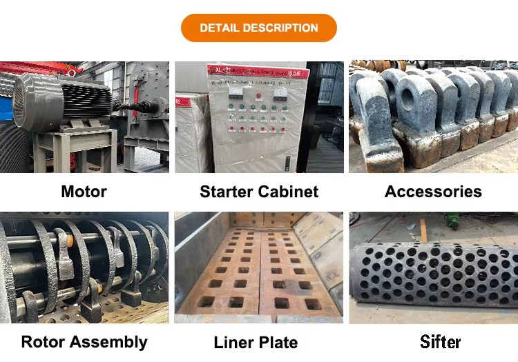 Automatic Steel Rebar Bundle Iron Casting Scrap Aluminum Window Metal Granulator Industrial Waste Recycling Technology