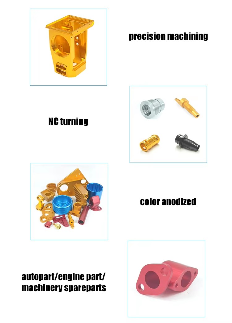 High Precision Customer Made 5 Axis Cnc Milling Aluminum Titanium Parts