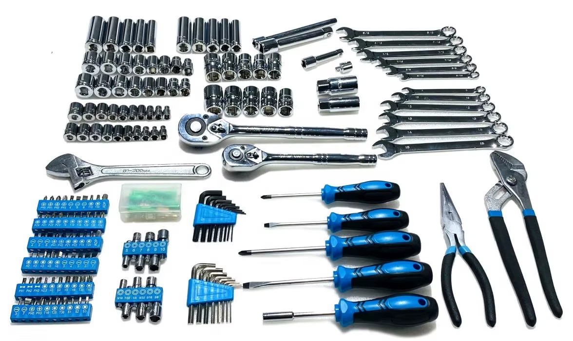 228pcs CRV Hand Tool Set Car Repair Tool Set Socket Wrench Tool Kit Set