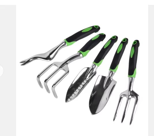 8pcs DIY Garden Tool set Rust Resistant with Non-slip Rubber Handle