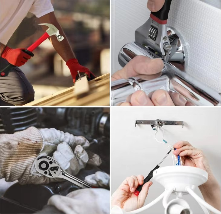88p Multi Purpose Basic Home Garden Tool Set Hand Repair Kit with Storage case