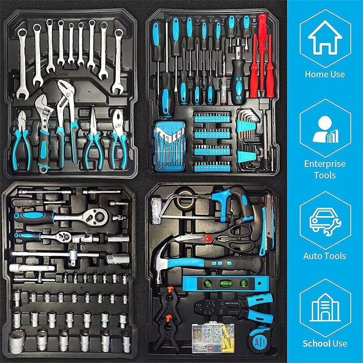 Ifixpro Professional Tool Box Household Luggage Tool Set 799 Pcs Electric Tool Set