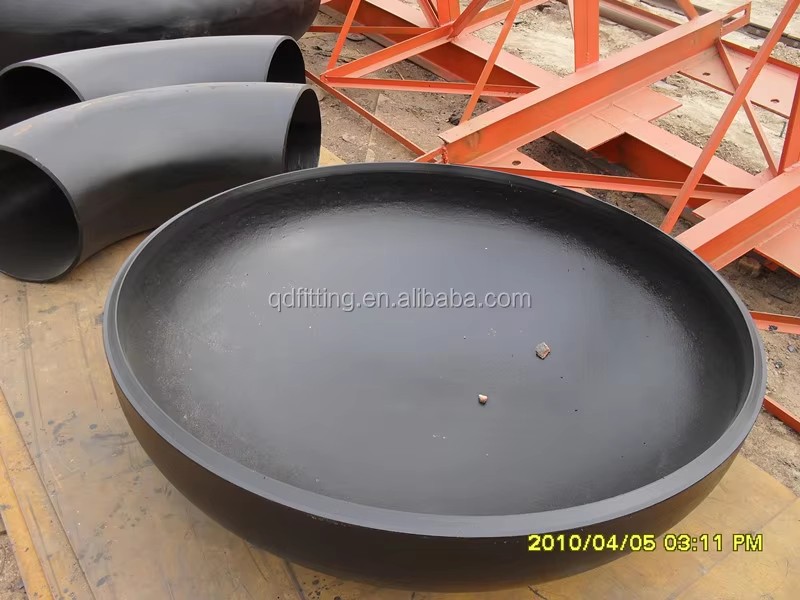 Dished End Caps Head tank Head Asme B16.9 A234 Stainless Steel 304 316l 904 Butt Welded Seamless Pipe End Caps